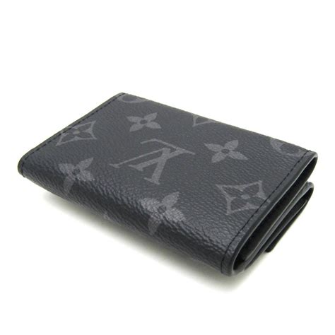 Louis Vuitton Monogram Eclipse Discovery Compact Wallet 